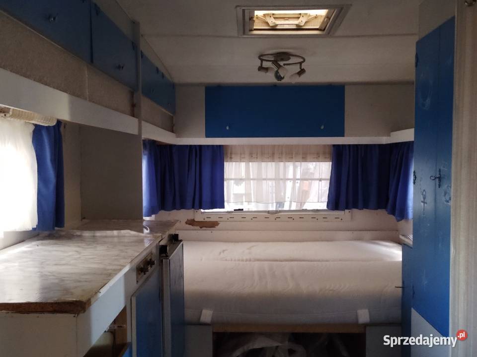 PRZYCZEPA KEMPINGOWA MUSTERLAND Z PRZEDSIONKIEM Kempingowe wielkopolskie Szamocin