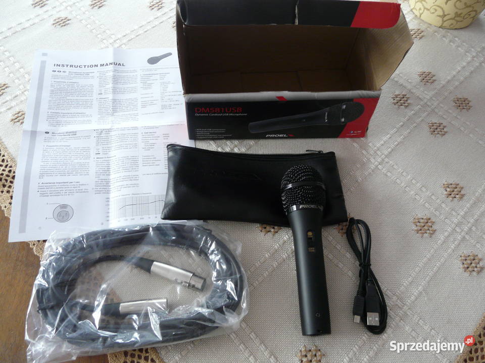 Mikrofon PROEL DM581USB łódzkie