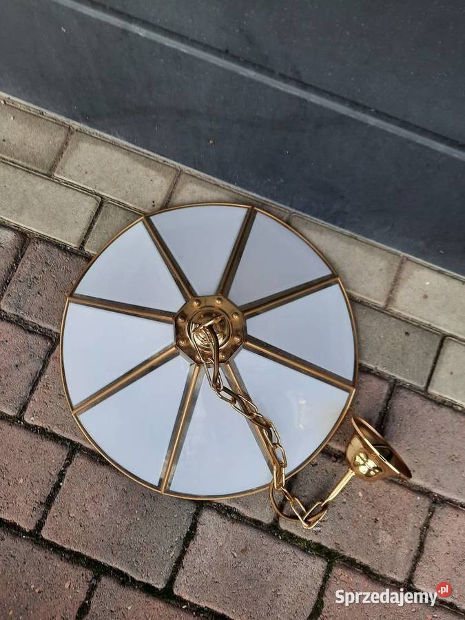 Lampa żyrandol kpl z kinkietem dolnośląskie Jelenia Góra sprzedam