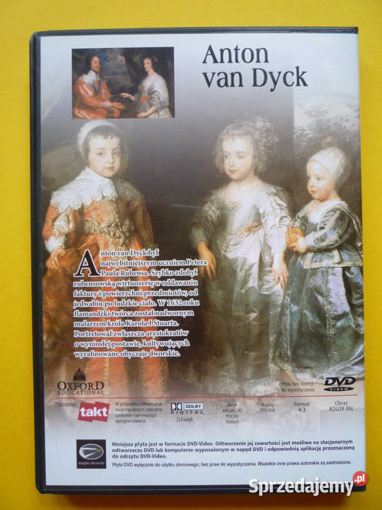 Anton Van Dyck NOWY Film DVD Wielka Kolekcja zachodniopomorskie
