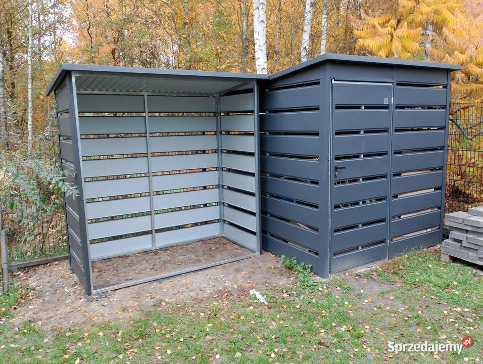 Wiata Altana Śmietnikowa Magazyn ŚMIETNIK Łomża