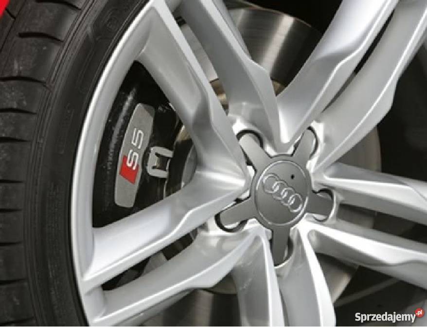 Dekielki Audi SLine Gwiazdki Srebrne 4 Poznań