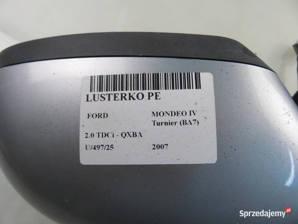 LUSTERKO PRAWE FORD MONDEO IV 5 PIN LAKIER 66