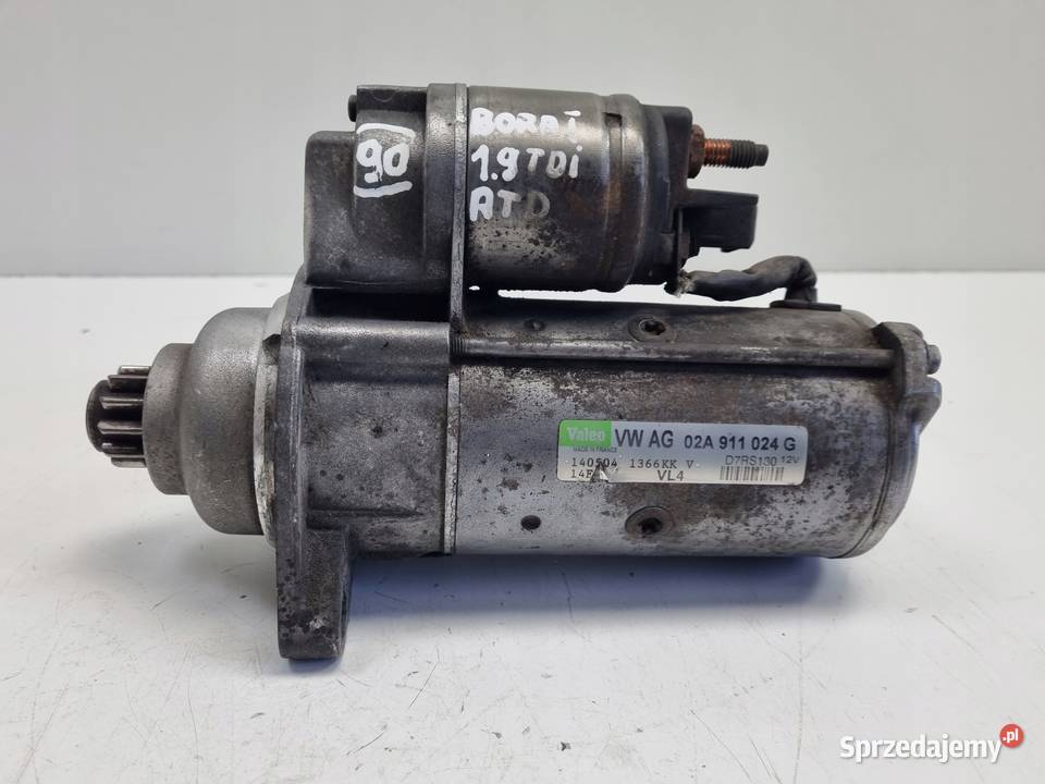 ROZRUSZNIK VW Bora 19 TDI ROZRUSZNIK valeo Układ elektryczny silnika Rudka sprzedam