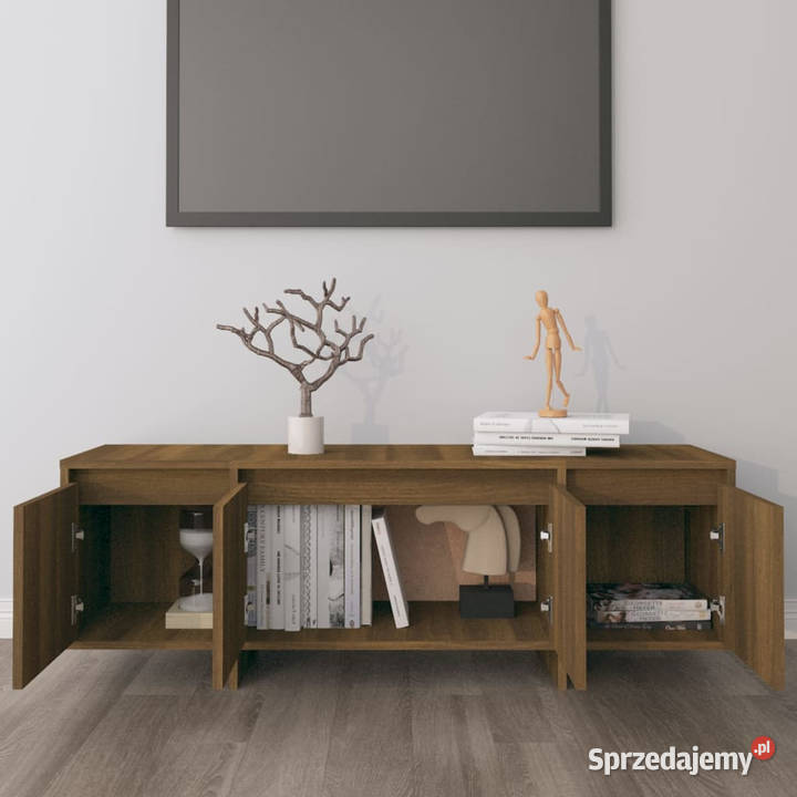 Szafka pod telewizor brązowy dąb 120x30x405 Warszawa