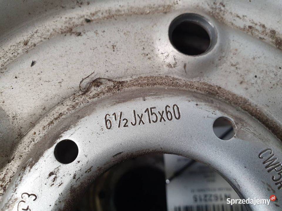 FELGA STALOWA 15 FORD TRANSIT MK8 BK211007AA Pozostałe kujawsko-pomorskie Lipno