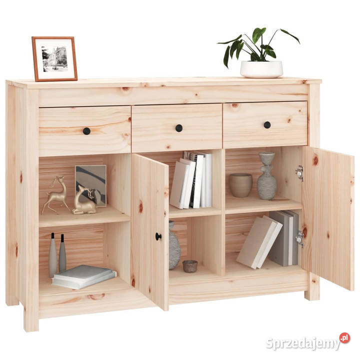 Szafka 100x35x74 lite drewno sosnowe WM814554 mazowieckie Warszawa