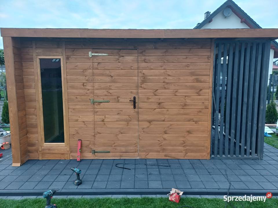 Domek narzędziowy certyfikowane drewno każdy