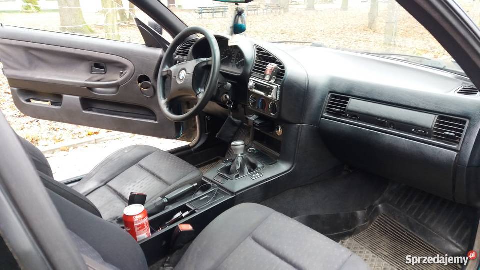 BMW E36 COUPE BENZLPG LADNE ALU CZARNA Zarejestrowany w Polsce Strzelce Krajeńskie