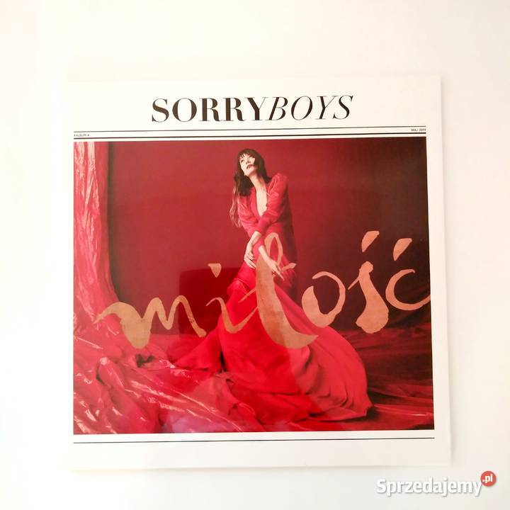 Sorry Boys Miłość edycja limitowana czerwona pop łódzkie Łódź