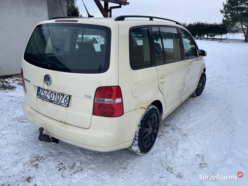 Volkswagen Touran 2006 19 tdi 105 centralny zamek Touran zachodniopomorskie
