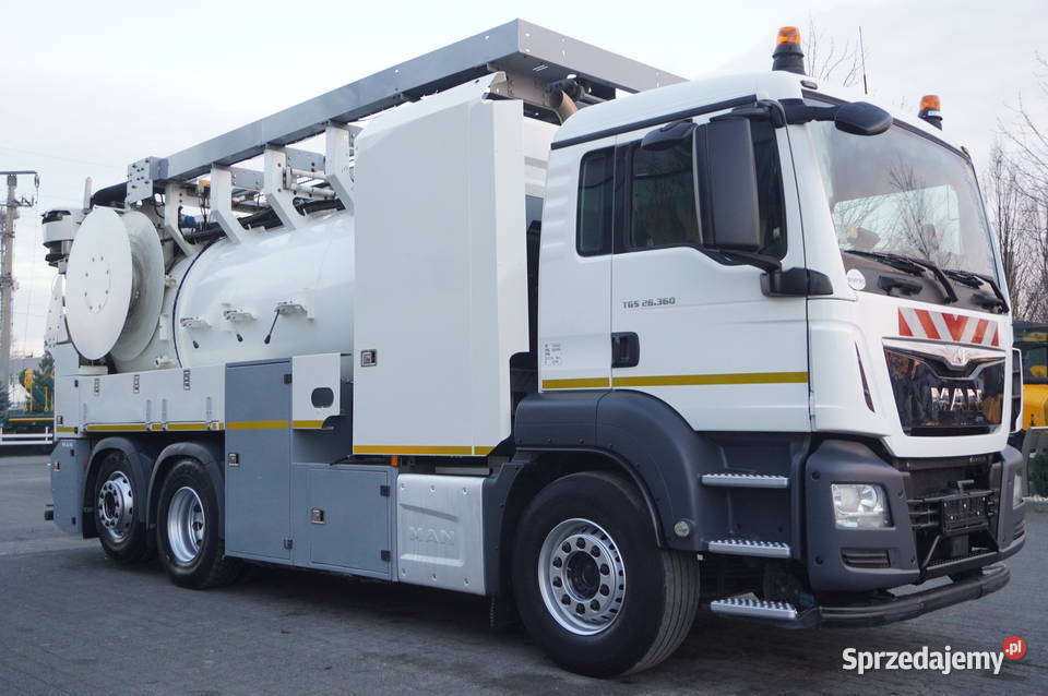 MAN TGM 26340 Zabudowa WUKO Rivard 118m3 120 oś Kraków