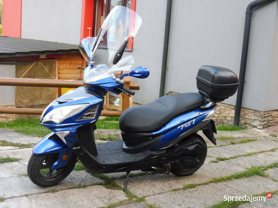 Skuter Romet 787 pojemność 125 małopolskie Ropa