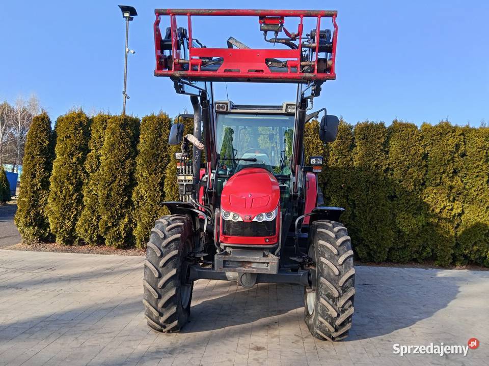 Massey Ferguson 5420 z ładowaczem Rolnictwo Grabów Szlachecki