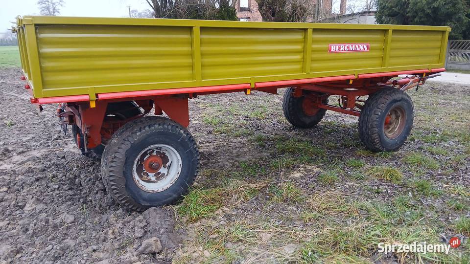 Przyczepa Bergmann D130 Przyczepy rolnicze Rolnictwo Zadąbrowie-Rudunek sprzedam