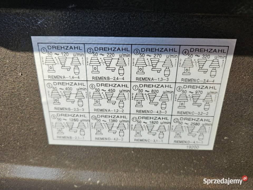 Wiertarka stołowa kolumnowa WESTFALIA 230 v MK2 Łagów