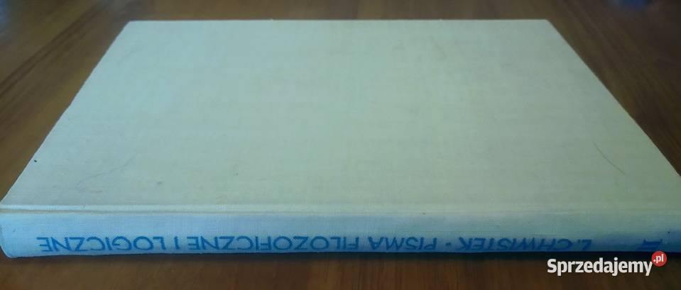 Pisma filozoficzne i logiczne tom 2 Leon Gdańsk