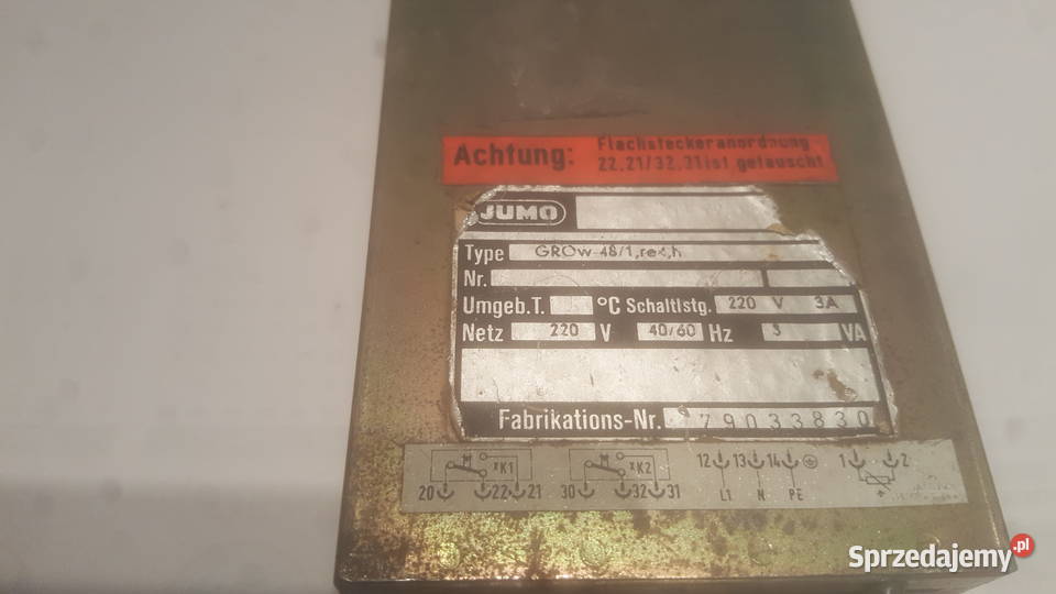 Regulator Temperatury JUMO GROw 461 Poznań