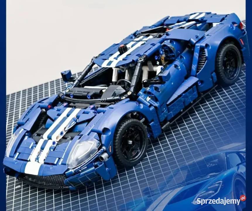 Klocki Ford GT 1468elem 39 wielki zestaw Klocki