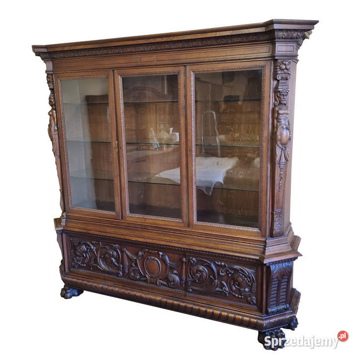 WSPANIAŁA WITRYNA BIBLIOTEKA NEORENESANSOWA Szczecin