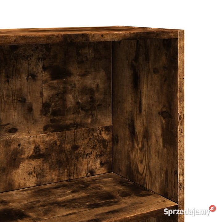 Regał przydymiony dąb 40x24x143 materiał Regały Warszawa
