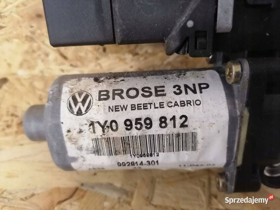 Silniczek Szyby Prawy Tył VW Beetle 9C Cabrio osobowe Pleszew sprzedam