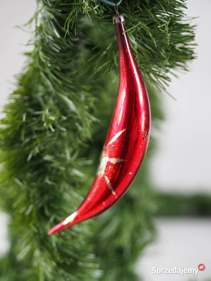 Bombki Ozdoby Choinkowe PRL zestaw 3 Wrocław