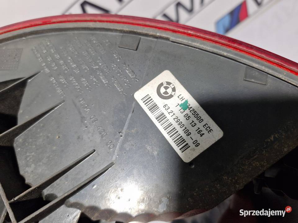 BMW X1 E84 LAMPY TYŁ KOMPLET LEWA PRAWA ORYGINAŁ sprzedam