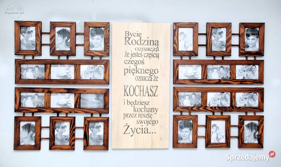 Ramka na Zdjęcia Rama Drewno Fotografia podlaskie Białystok
