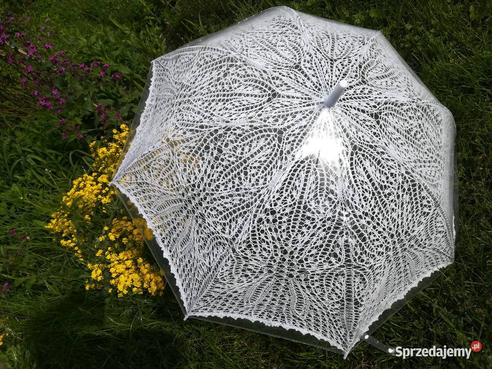 Parasolka koronkowa Handmade