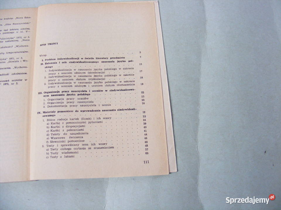 Dramaturgia w szkole Zasada indywidualizacji Oborniki Śląskie