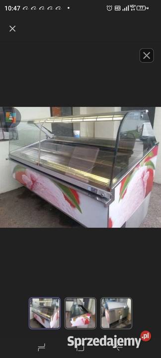 Witryna do lodów gelato caleido 20 Gastronomia Gryfice sprzedam