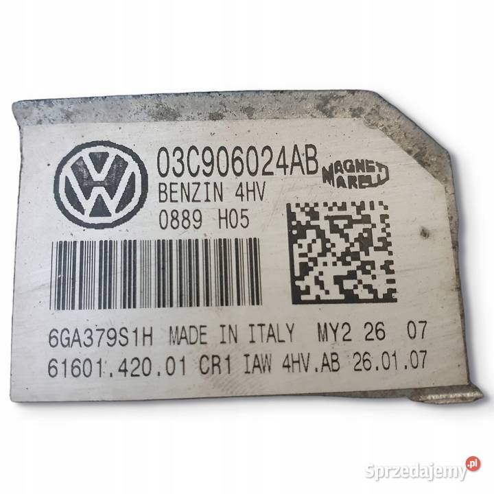 STEROWNIK SILNIKA Skoda Fabia II 14 16V komputer osobowe lubelskie Chełm sprzedam