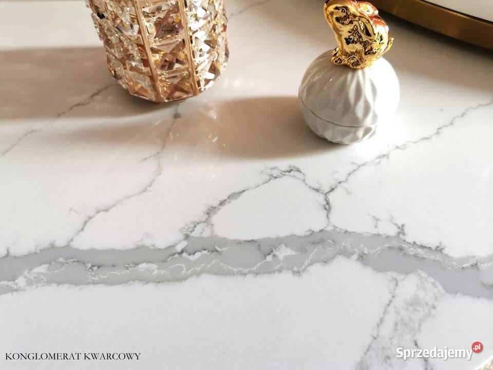 Stół do jadalni czarny glamour marmur połysk 80cm mazowieckie Warszawa