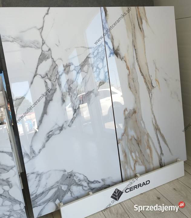 Płytki łazienkowe polerowane 60x60 marmur mazowieckie