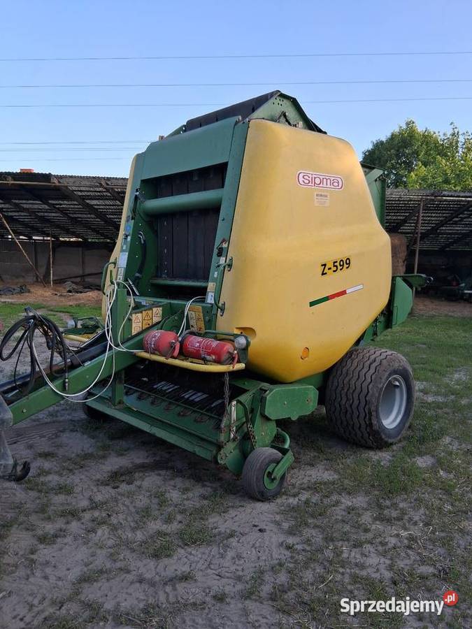 Prasa Sipma z 599 pasowa rotor noże Rolujące (belujące) Golęczewo