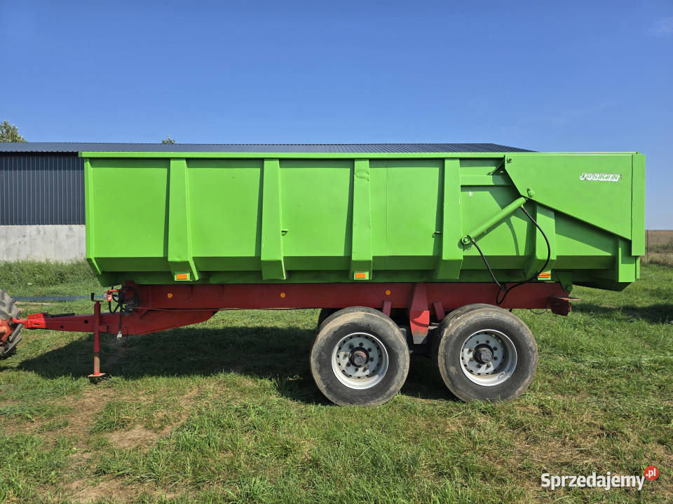 Przyczepa wywrotka WARFARMA T1411 ładowność 13 Przyczepy rolnicze Włosty