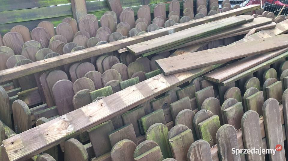 Sprzedam płotek Drewniany kotwy belki furtka wielkopolskie Puszczykowo