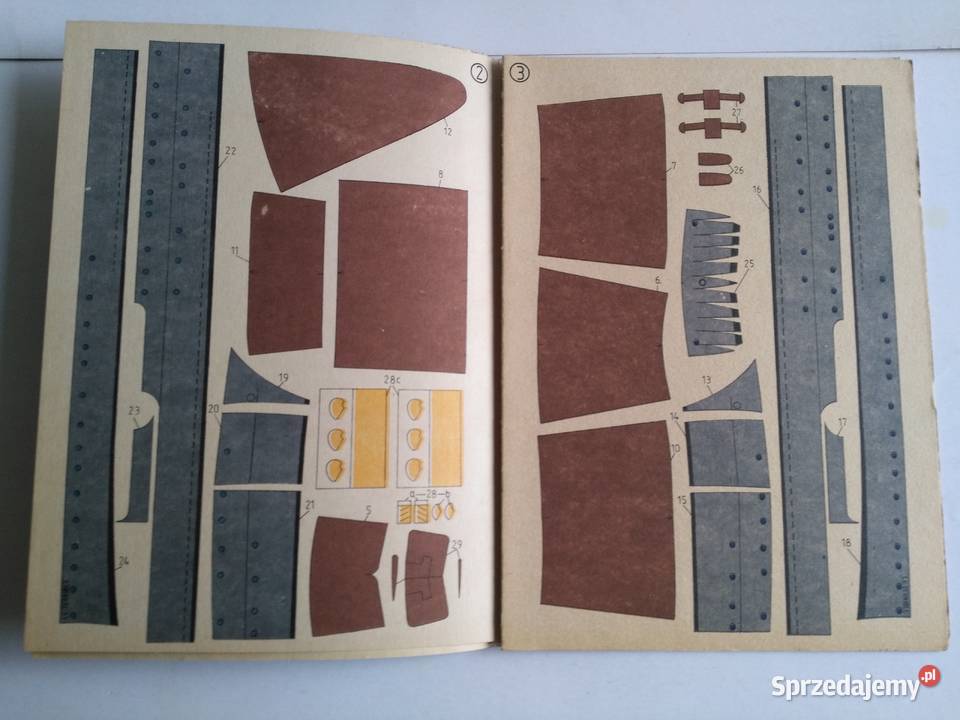 Mały Modelarz 91985 Francuski niszczyciel Le śląskie Dąbrowa Górnicza