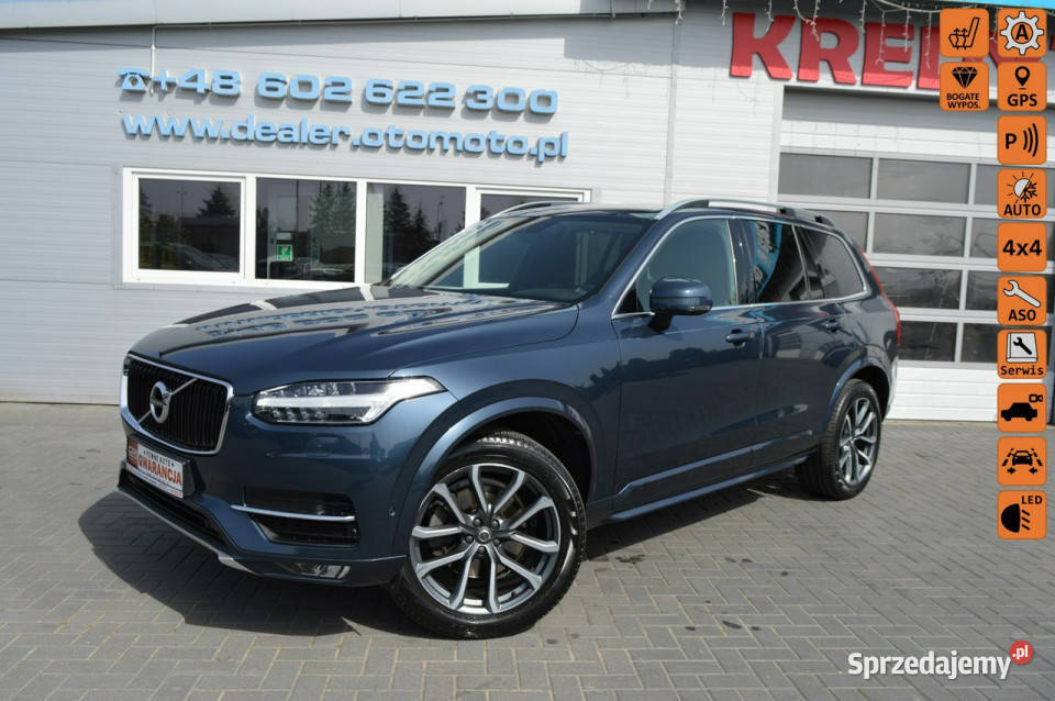 Volvo XC 90 D5 AWD Automat Full LEDThors Kamera napęd 4x4 sprzedam