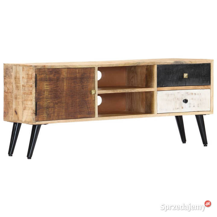 Szafka pod TV 115 x 30 x 47 lite drewno mango Warszawa
