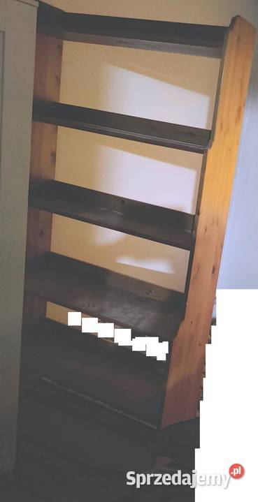 WOOD BOOKS Szafa drewniana regał na książki 94cm Warszawa