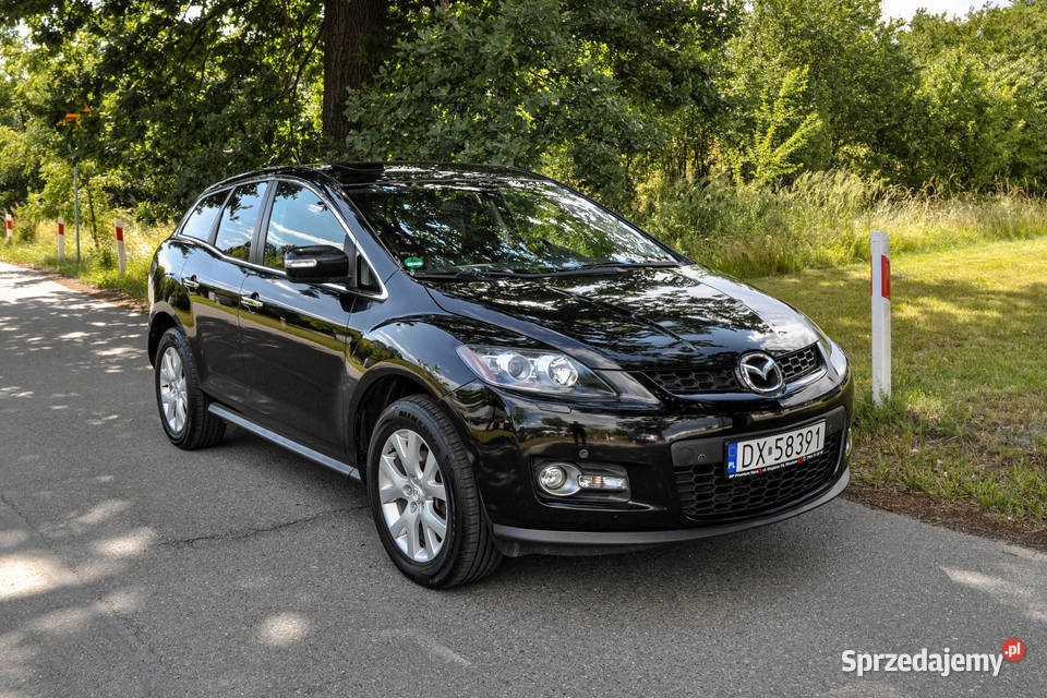 Mazda CX7 23T 260 4x4 Bezwypadkowy Skóry Wrocław