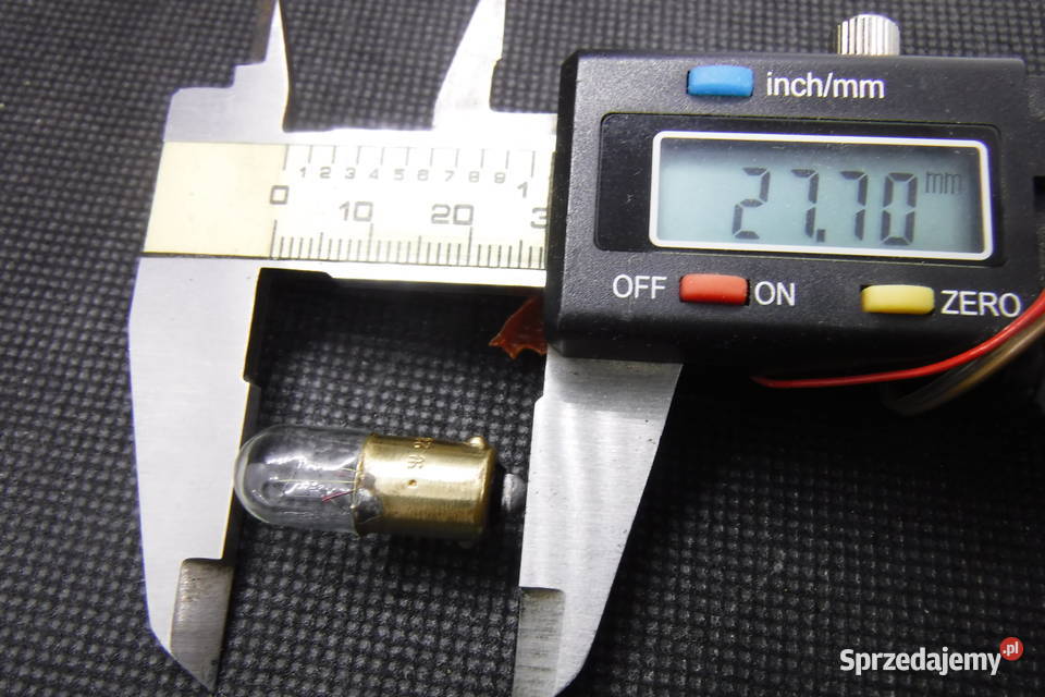 Żarówka 28V 28W wojskowa lotnicza BA9s Ba9s Otwock sprzedam