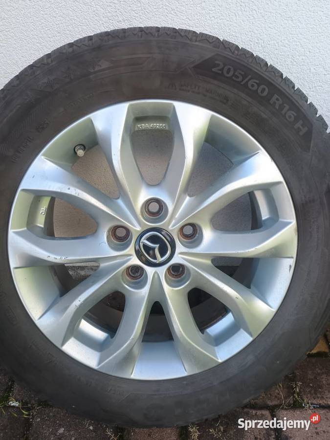 Koła zimowe 205 60 16 5x1143 mazda toyota kia Korsze