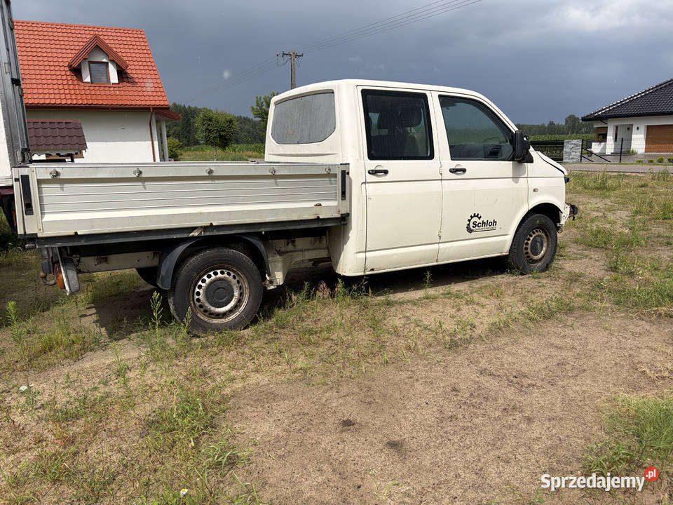 VW T5 Transporter Doka 19 TDI 102 5 Osób Paka 1900cm3 Kolno