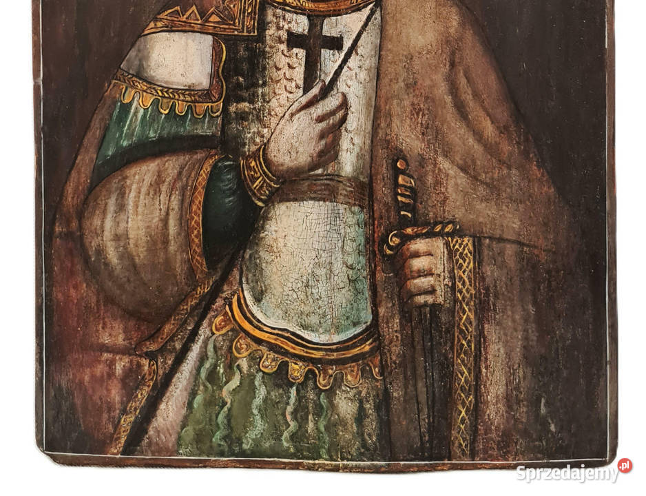 Ikona Święty Jerzy XIX wiek 0346 Warszawa