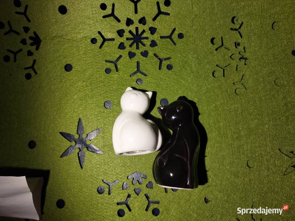 ceramika koty solniczki białoczarne Nowe dolnośląskie Wrocław