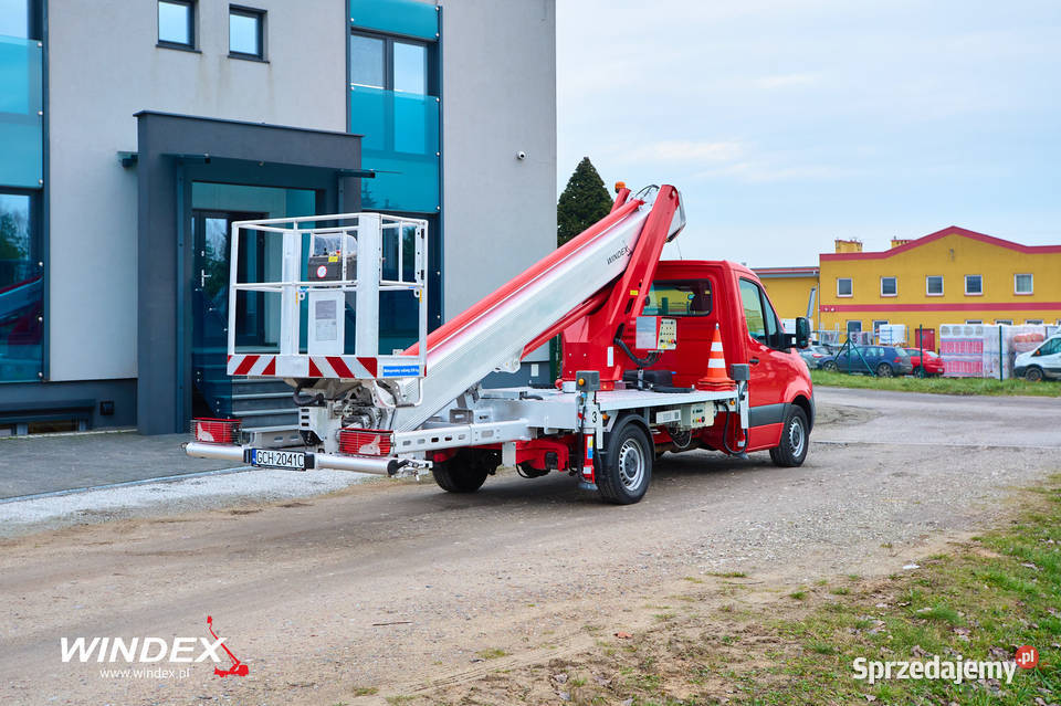 Podnośnik koszowy Multitel MTE 270 pomorskie Chojnice