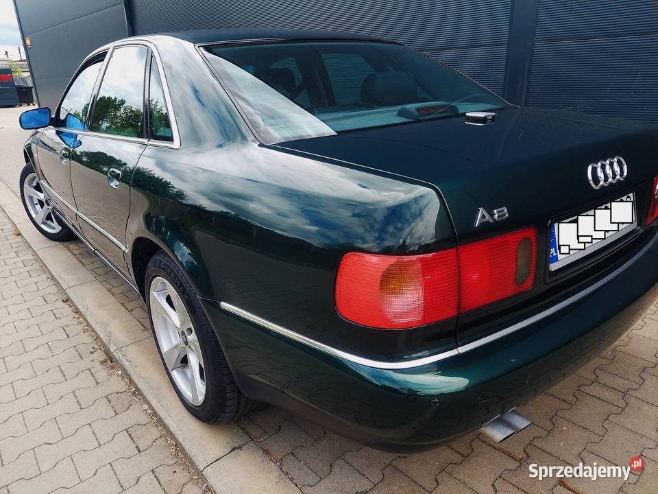 Audi A8 D2 LIft 28 V6 LPG roczne Piękna Zadbana A8 wielkopolskie Margonin